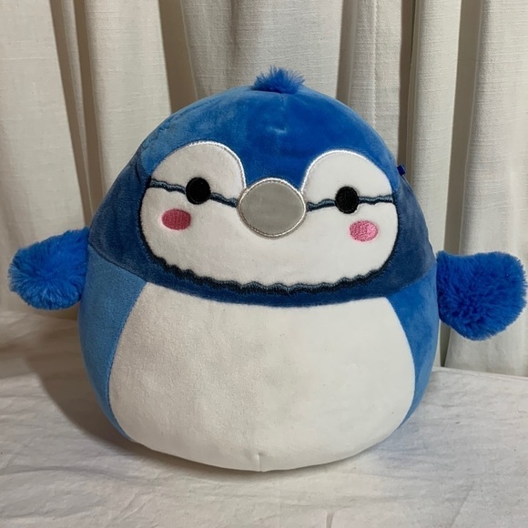 Squishmallows “Babs the Blue Jay” Stuffed 8” Animal - Picture 1 of 7